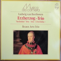 Beethoven Archduke Trio, Beaux Arts