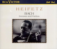 Heifetz plays Bach solo violin