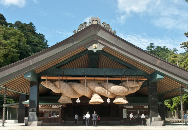 The Shinto shrine at Izumo