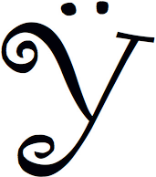 <code>U+0178</code> LATIN SMALL LETTER Y WITH DIAERESIS