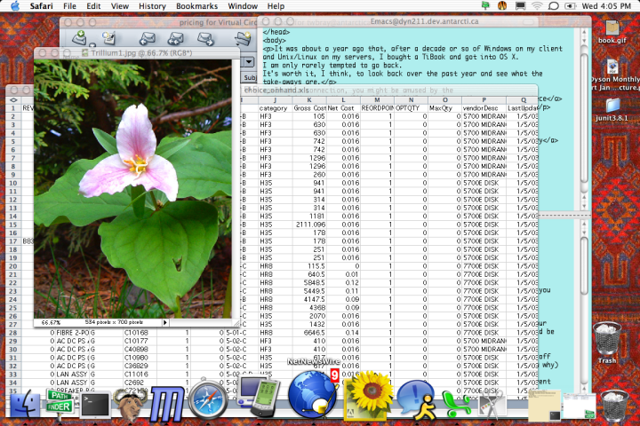 busy Mac, main screen busy Mac, main screen