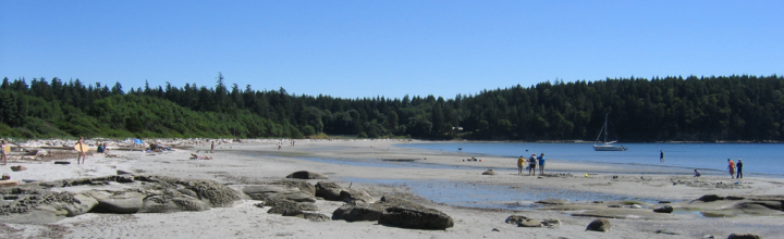 Tribune Bay Provincial Park beach