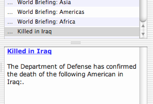 Killed in Iraq in the New York Times