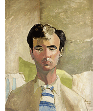 Painting of Norman McLaren