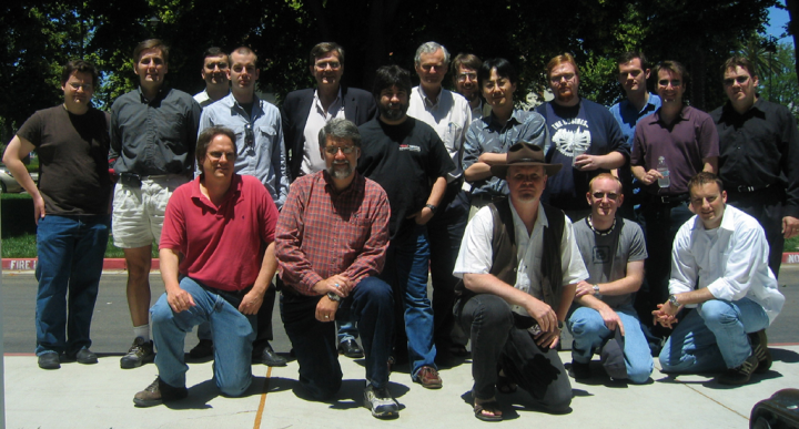 Atom community meeting group shot