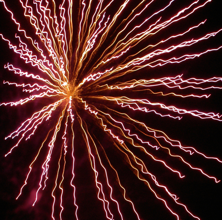 Fireworks at Nat Bailey