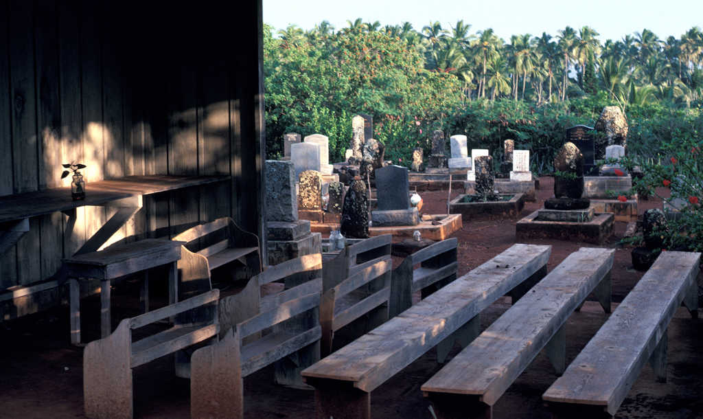 A cemetery on Kauai