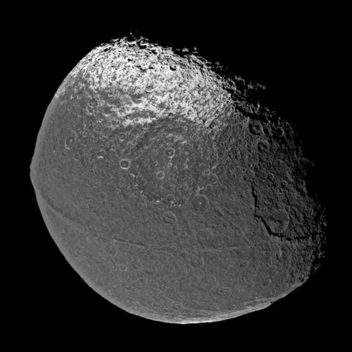 Iapetus, by Cassini