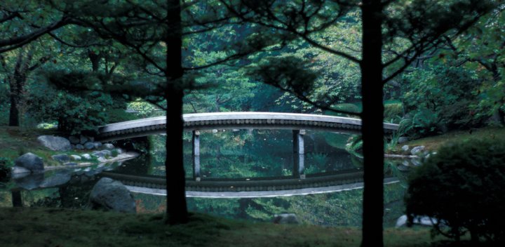 Bridge in Nitobe Memorial Garden