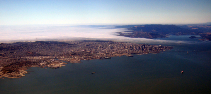 San Francisco from the air