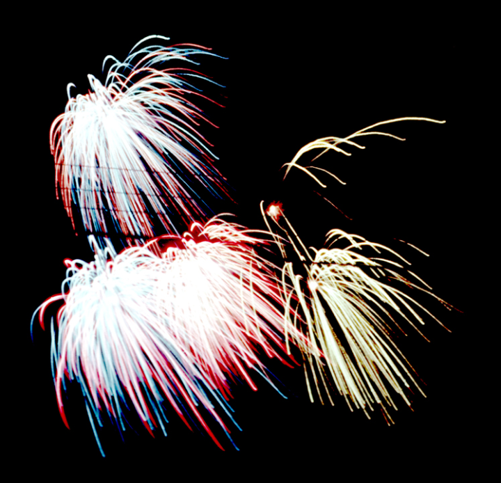 Fireworks in Corvallis, Oregon, 1957-1961
