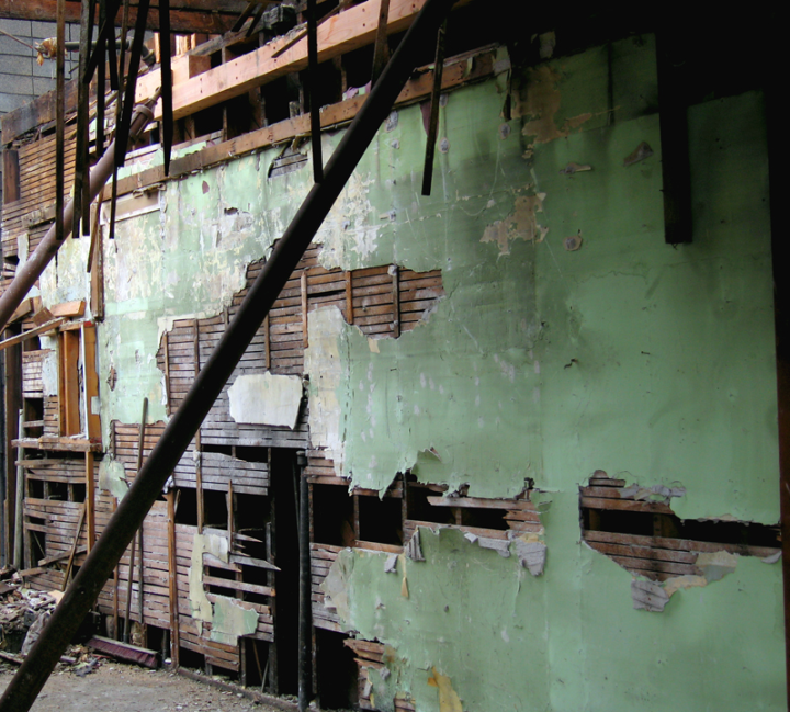 Demolition site on Main Street, Vancouver