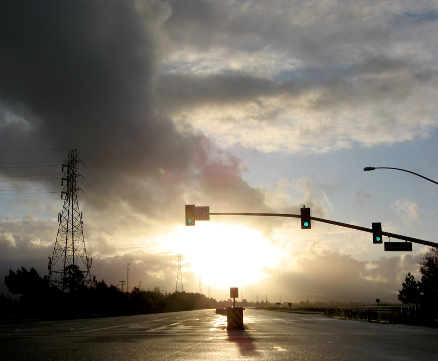 Dusk in Palo Alto