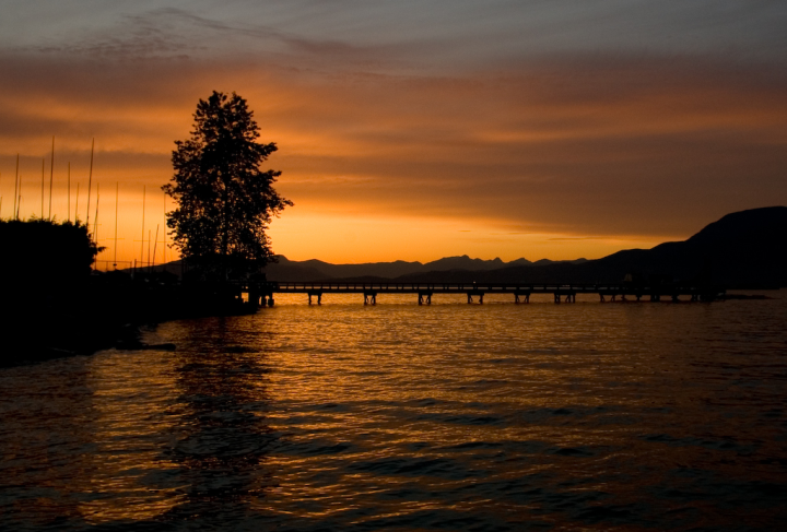 Vancouver sunset