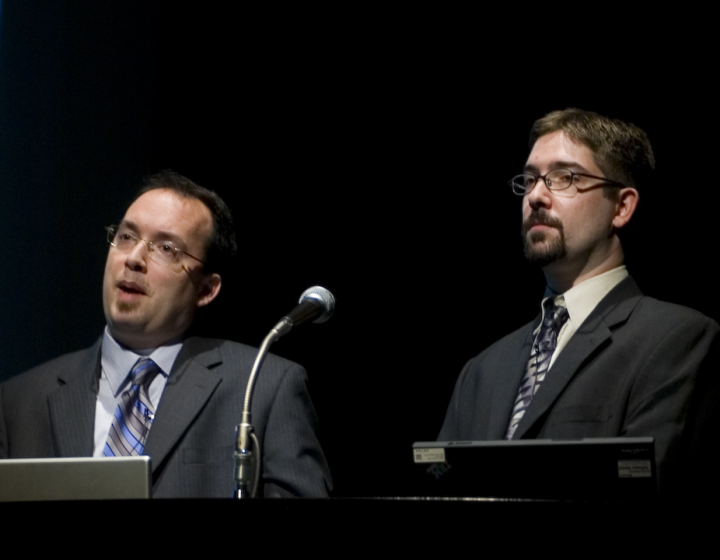 Charles Nutter and Thomas Enebo of Sun at the Sun/CTC Ruby conference