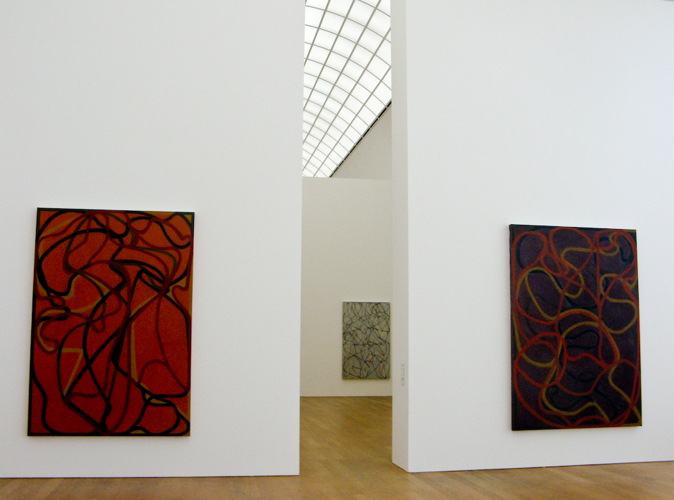 Brice Marden retrospective at the Hamburger Bahnhof