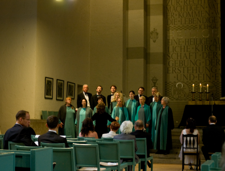 Gospel choir at Gerhild and Reinhard’s wedding, 07/07/07