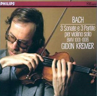 The 1980 Gidon Kremer recording of Bach solo works