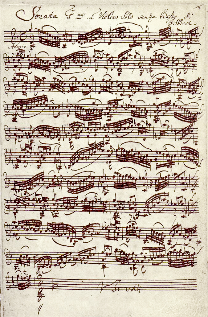 Page from BWV1001