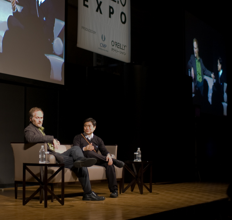 Tim O’Reilly and Joi Ito open Web2.0 Expo Tokyo