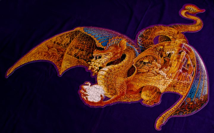 Dragon jigsaw puzzle