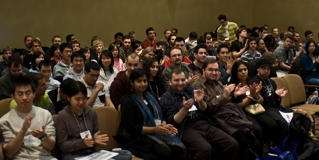 The crowd at CUSEC 2008