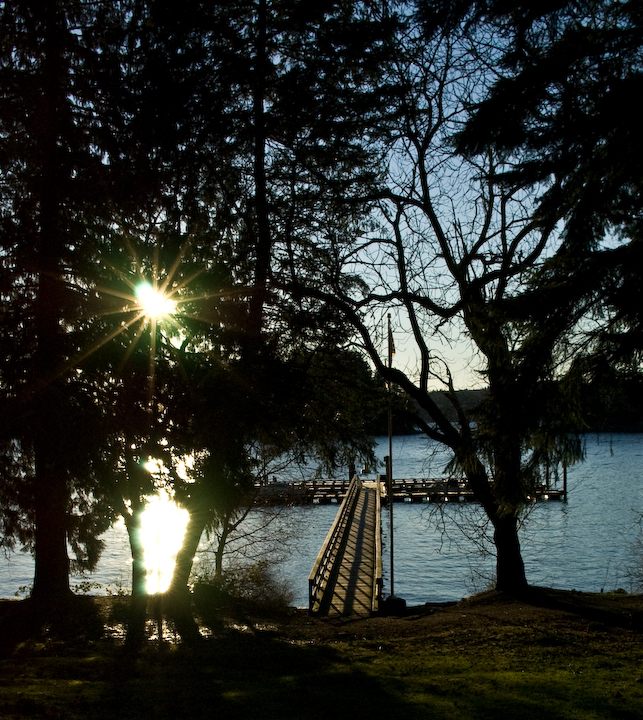 The dock at Plumper Cove Marine Park, Keats Island 