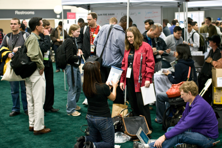 People at CommunityOne 2008