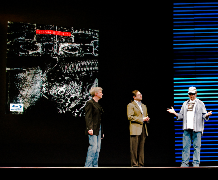 Neil Young at the opening of JavaOne 2008