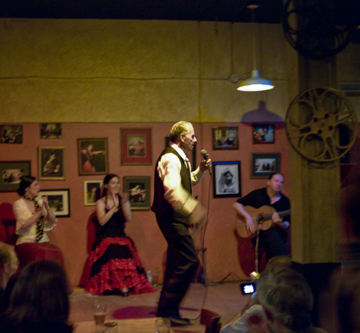Flamenco ensemble at Vancouver’s Kino Café