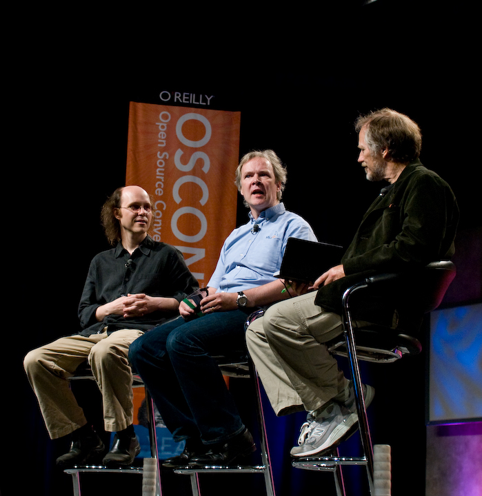 Brian Aker, Monty Widenius, Tim O’Reilly