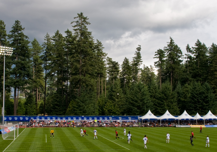 Vancouver-Atlanta USL soccer game at Swangard Stadium, Burnaby Vancouver-Atlanta USL soccer game at Swangard Stadium, Burnaby