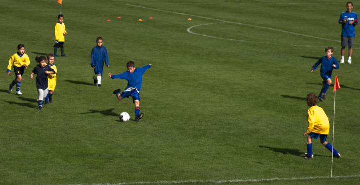 Children’s soccer game