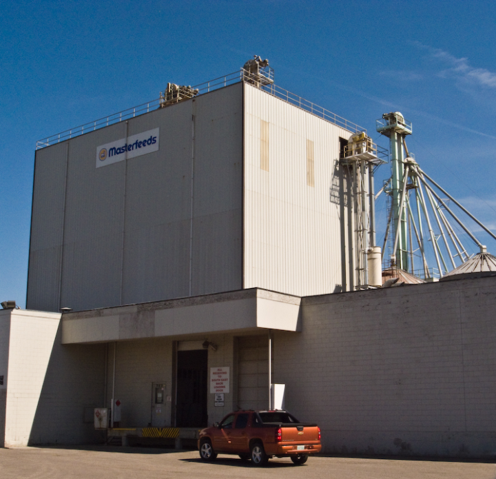 Masterfeeds depot in Regina, Saskatchewan