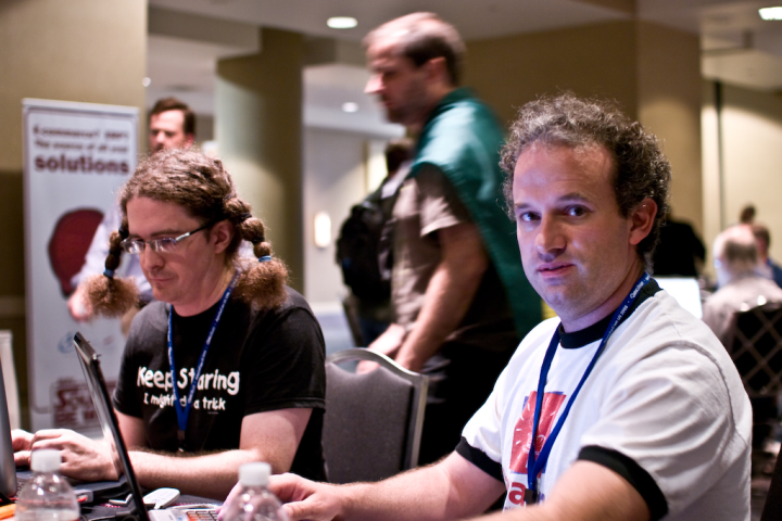 People at ApacheCon 2008