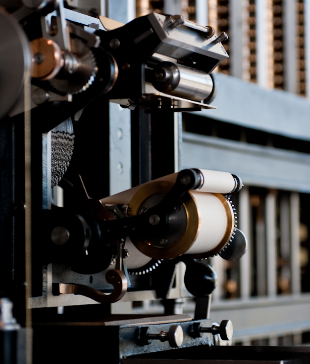 The Babbage Difference Engine (detail)