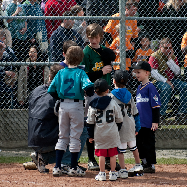 Little Mountain baseball Opening Day, 2009