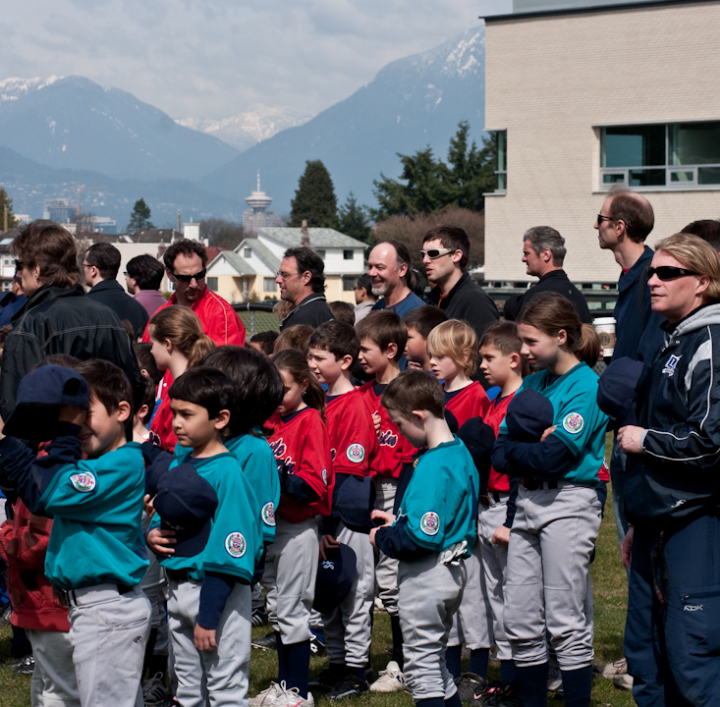 Little Mountain baseball Opening Day, 2009