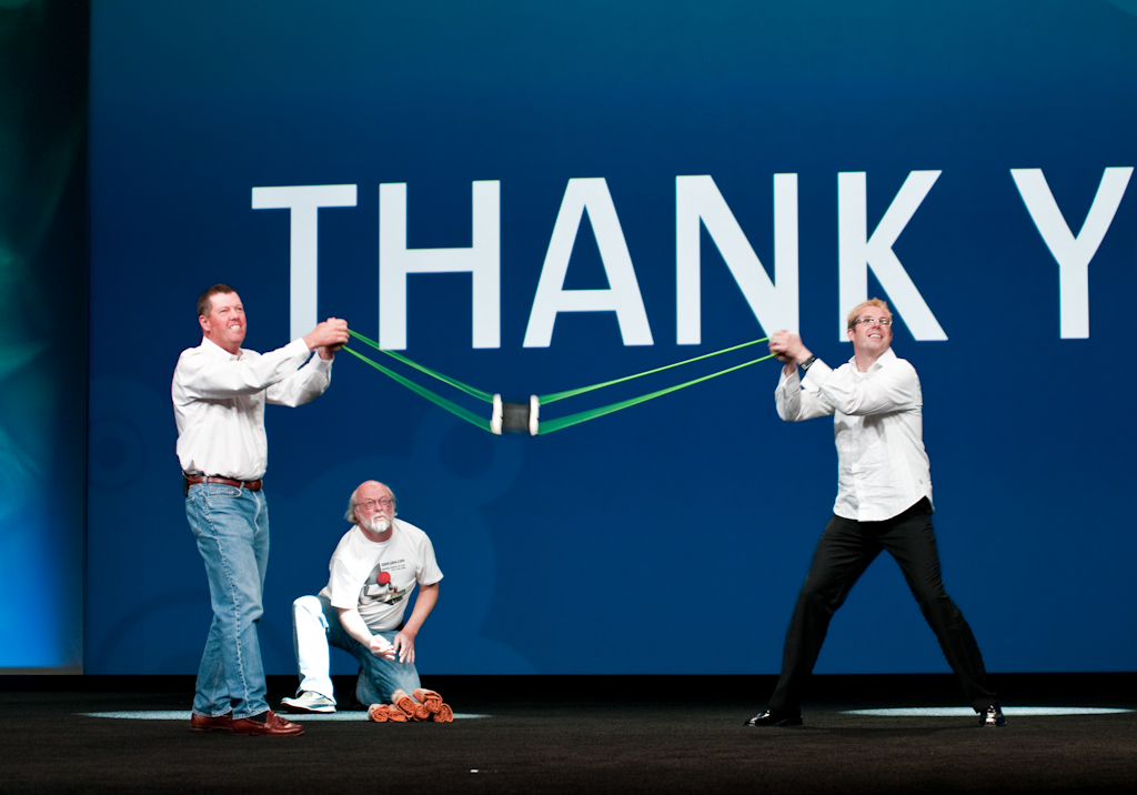 The JavaOne 2009 T-shirt launch