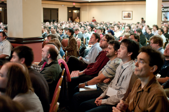 The crowd at RubyConf 2009 The crowd at RubyConf 2009