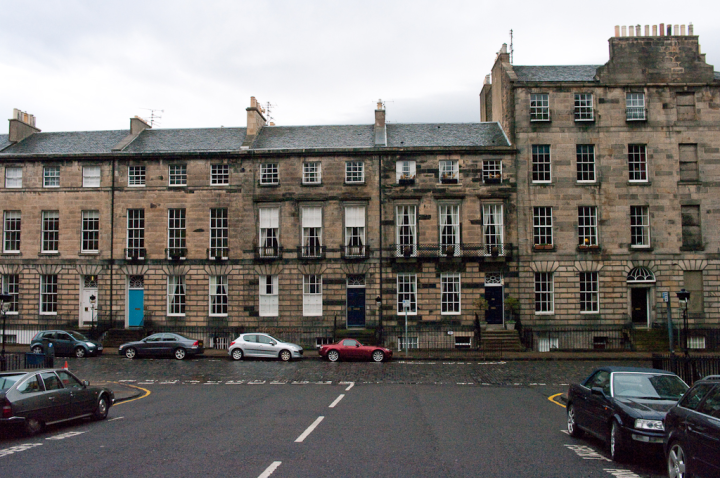 Street scene in Edinburgh