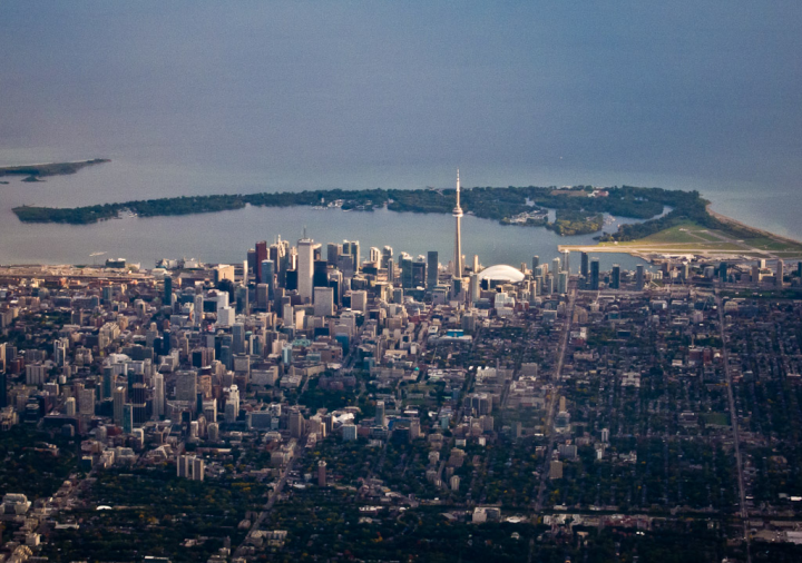 Toronto from the air