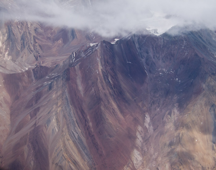 The Andes from above