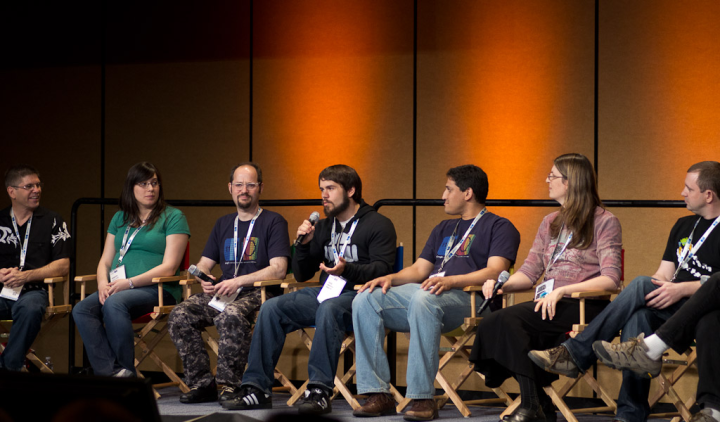 The Android Fireside Chat panel at Google I/O 2011