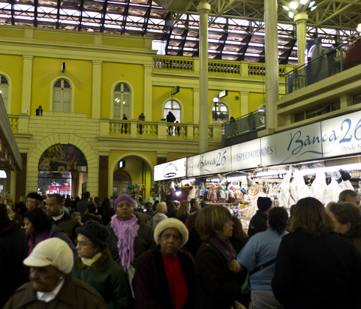 Central market at Porto Alegre