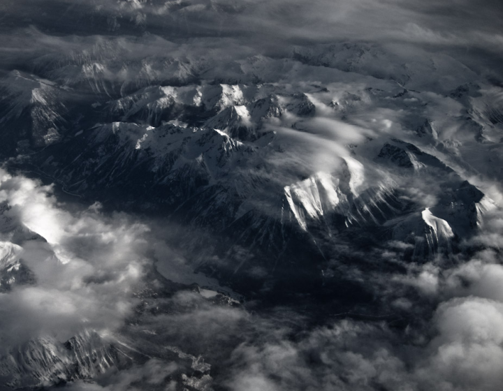 The Rockies from above