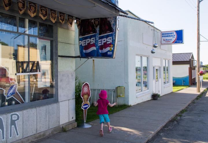 On Hafford’s main street