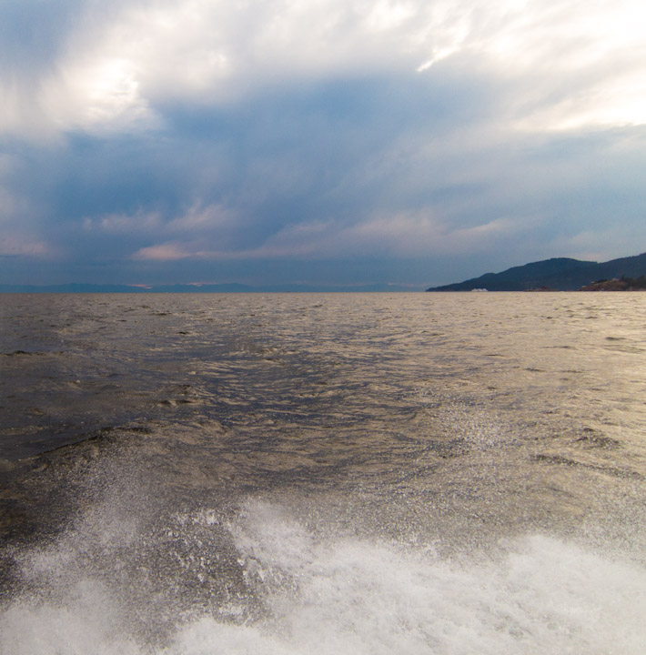 Dirty weather in Howe sound