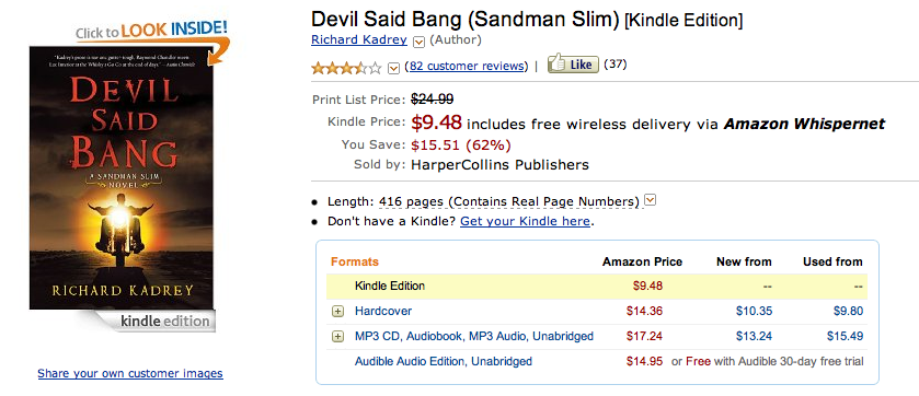 Devil Said Bang for $9.48