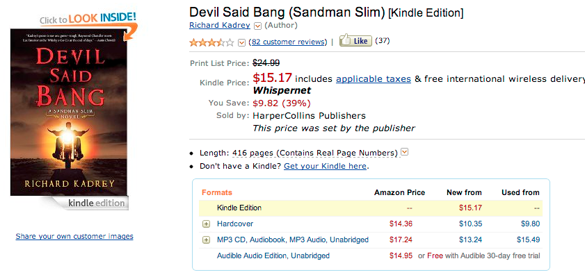 Devil Said Bang for $15.17